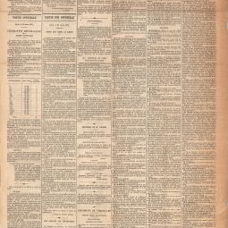 Journal officiel du 22 mars 1871 – édition du matin. Archives de Paris, ATLAS 144.