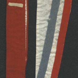 Brassards de gardes nationaux, 1871. Archives de Paris, VD3 11.