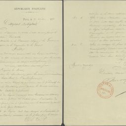 Notification de la Commune du décret du 27 avril sur l’organisation militaire, 27 avril 1871. Archives de Paris, VD6 1503.