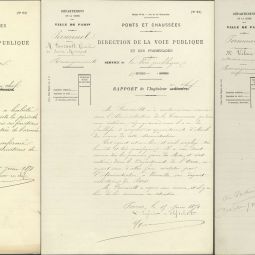 Rapports sur la conduite des agents de la Ville de Paris pendant la Commune, 15 juin 1871. Archives de Paris, VONC 234.