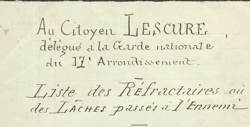 Archives de Paris, VD6 2346.