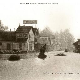Entrepôts de Bercy, inondations de Janvier-Février 1910, 11Fi 1566.